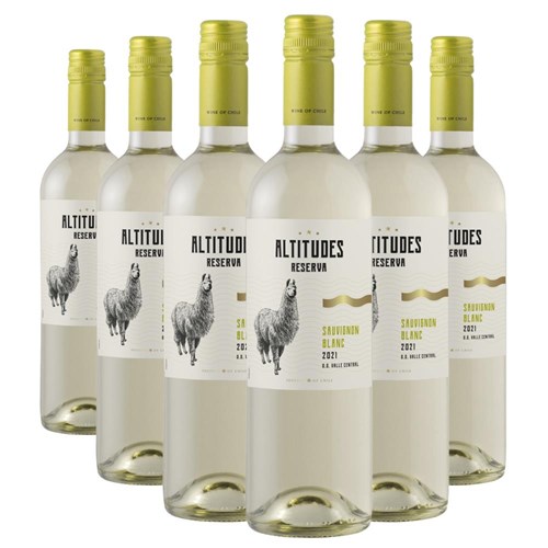 Case of 6 Altitudes Reserva Sauvignon Blanc 75cl White Wine